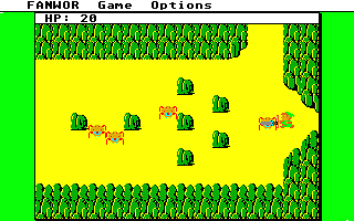 Fanwor - The Legend of Gemda atari screenshot